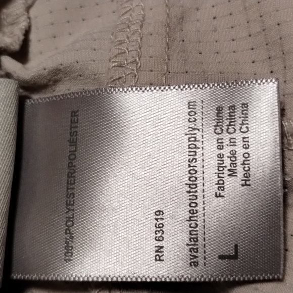 Avalanche women's quick doing stretch hiking shorts w pockets Sz L - Picture 7 of 9